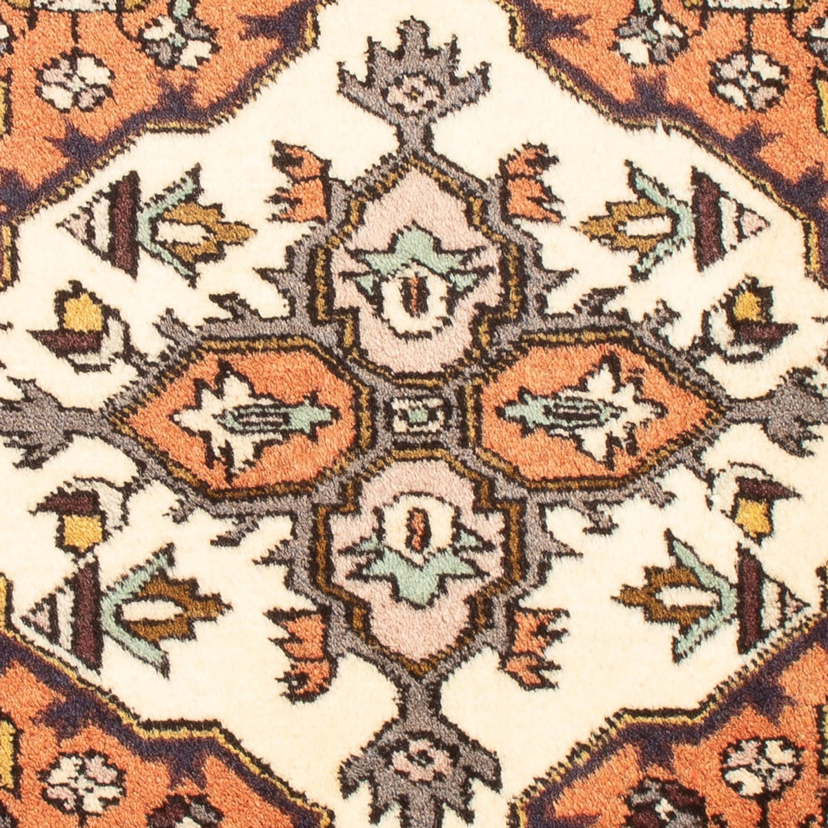 Perser Rug - Nomadic - 89 x 71 cm - orange