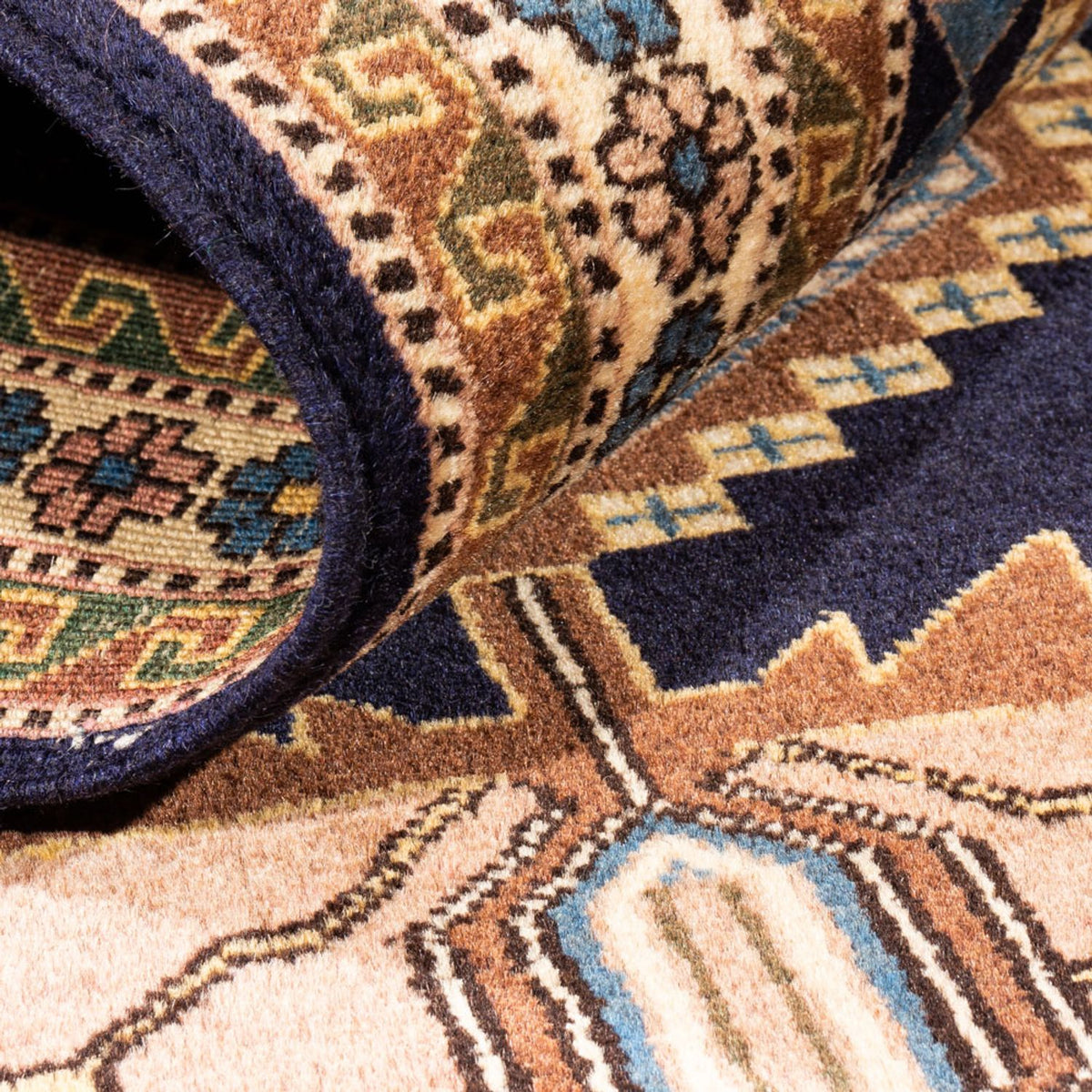 Perser Rug - Nomadic - 145 x 80 cm - dark blue