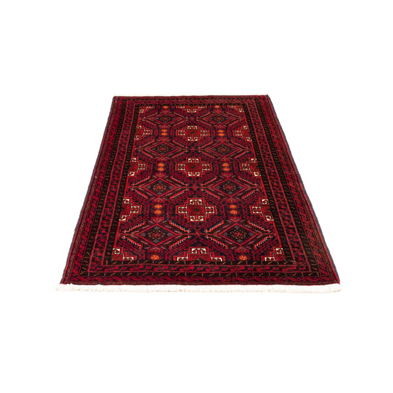 Belutsch Rug - 170 x 92 cm - dark red