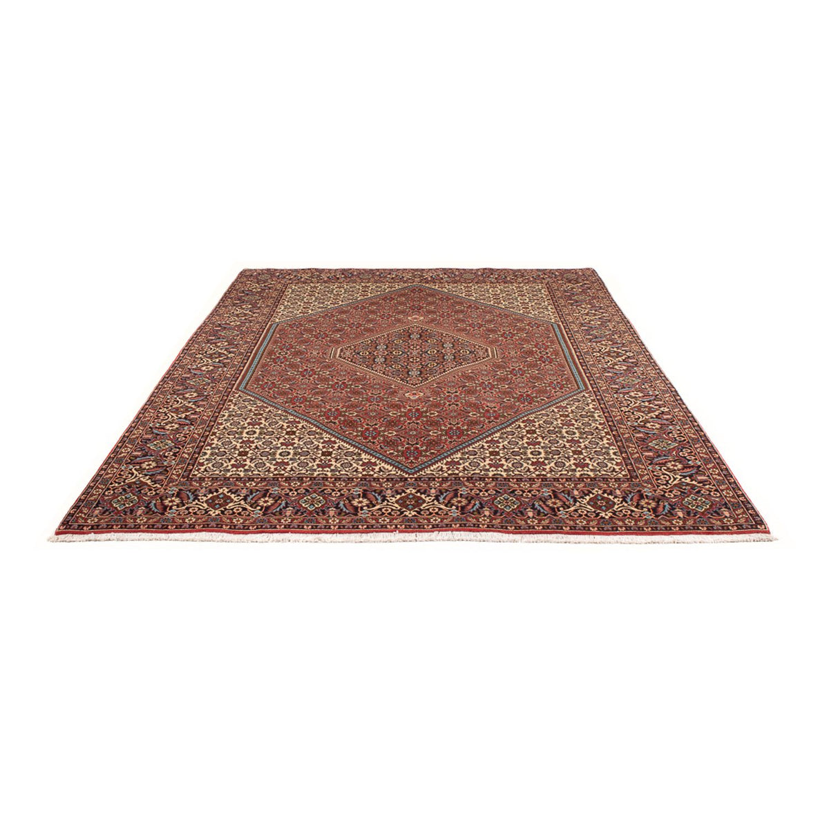 Perser Rug - Bidjar - 307 x 203 cm - red