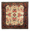 Perser Rug - Bidjar square  - 70 x 70 cm - cream