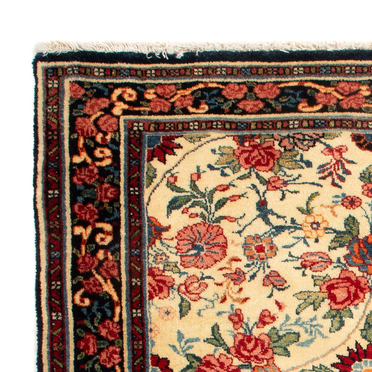 Perser Rug - Bidjar square  - 70 x 70 cm - cream