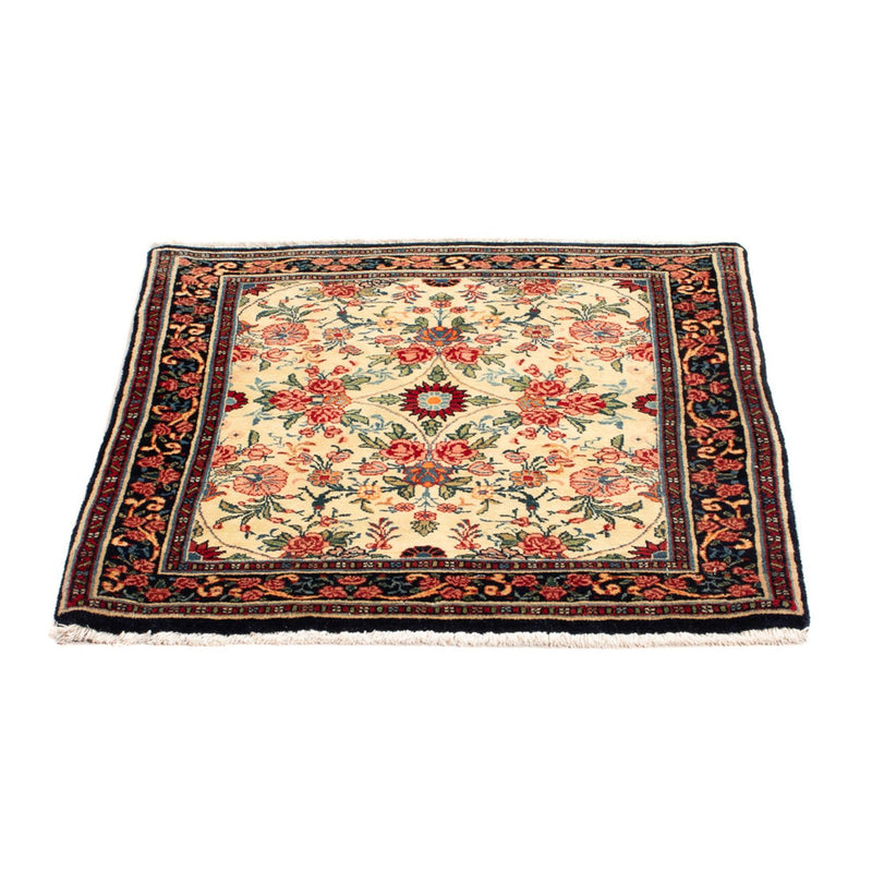 Perser Rug - Bidjar square  - 70 x 70 cm - cream