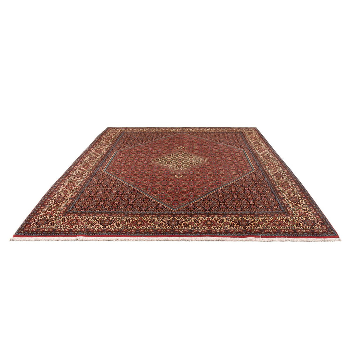 Perser Rug - Bidjar - 314 x 255 cm - dark red