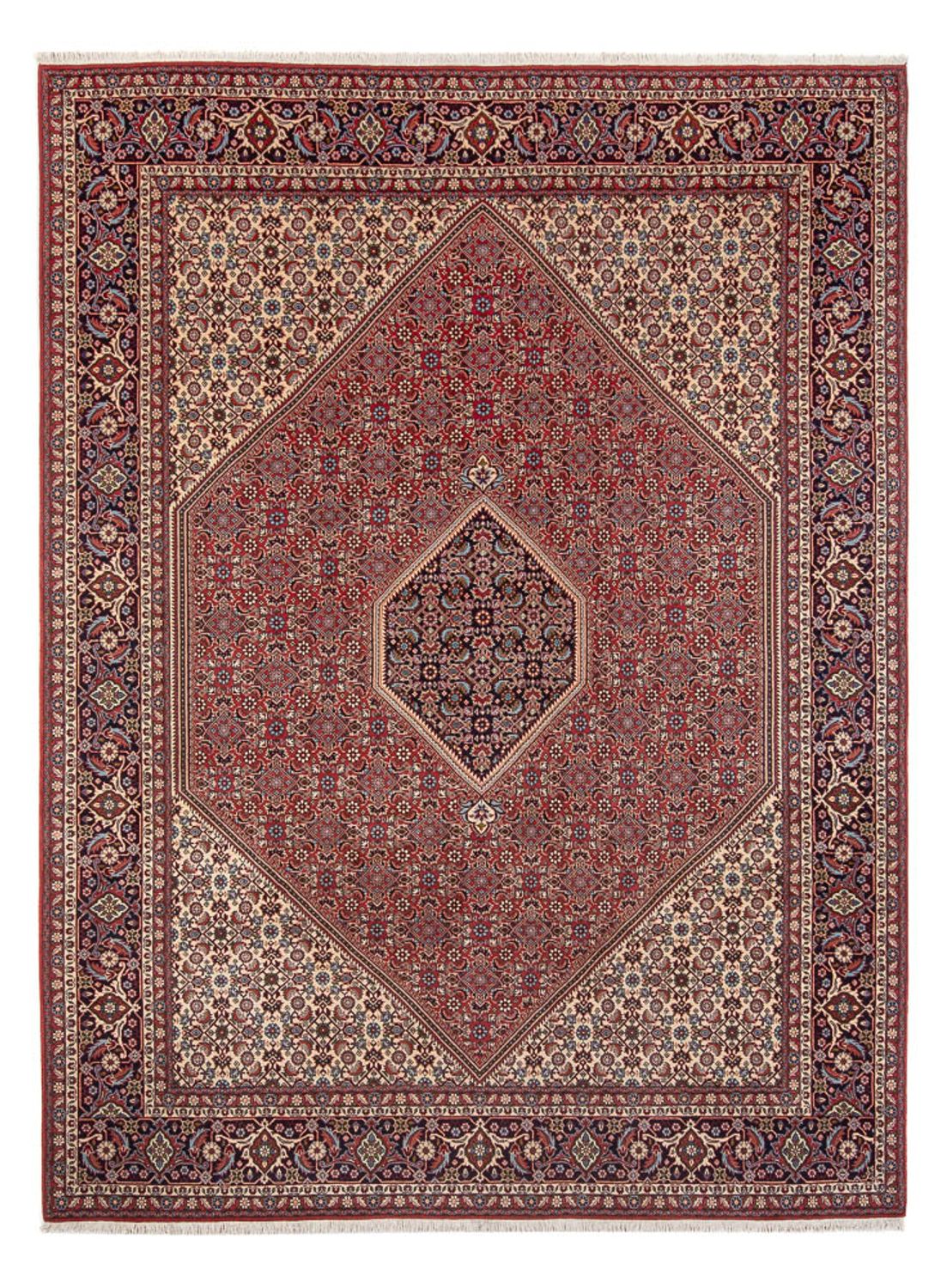 Perser Rug - Bidjar - 341 x 246 cm - dark red