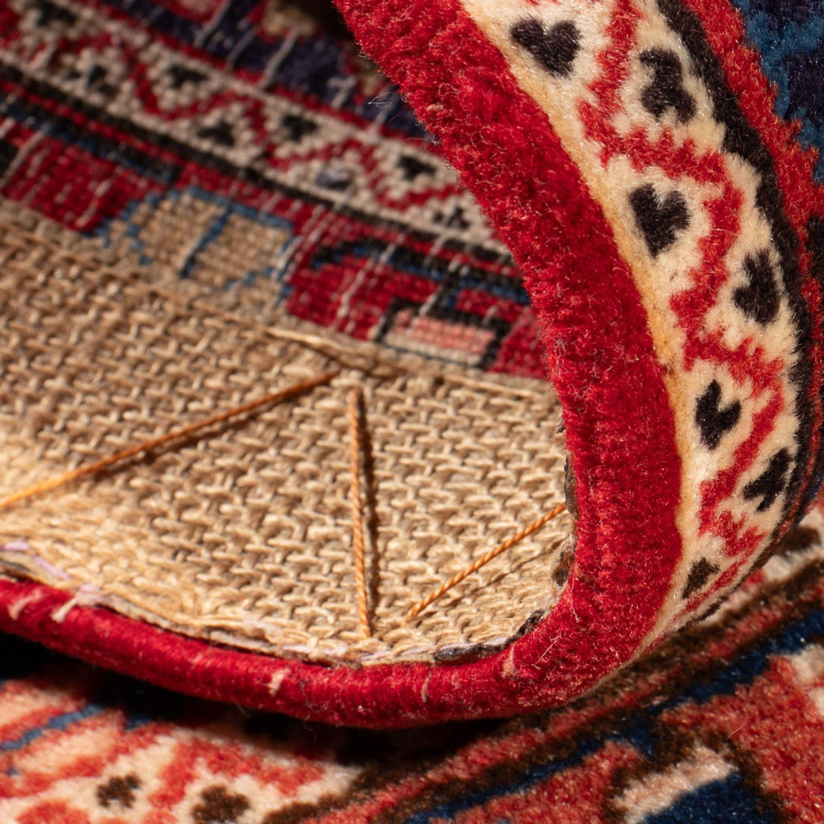 Perser Rug - Nomadic - 103 x 66 cm - blue