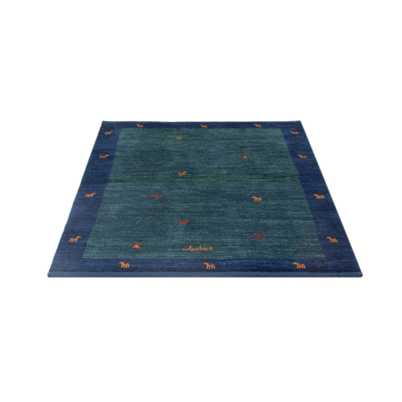 Gabbeh Rug - Perser - 139 x 100 cm - petrol blue
