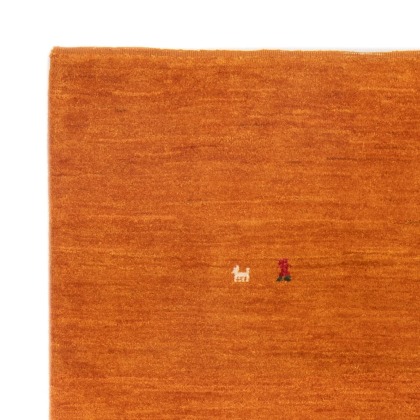 Gabbeh Persian Rug 128x100cm - Perserteppich Wollteppich