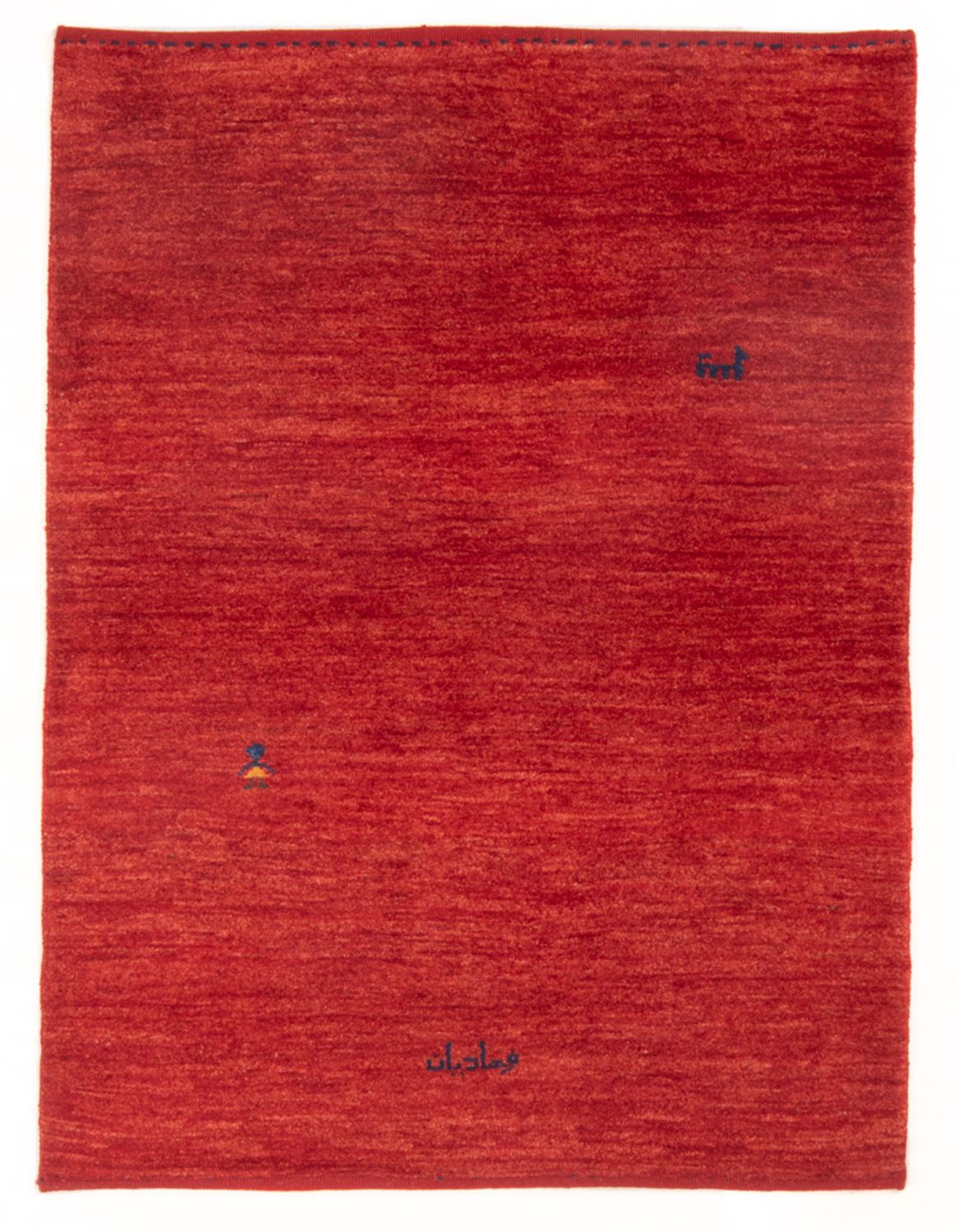 Gabbeh Rug - Perser - 145 x 100 cm - red