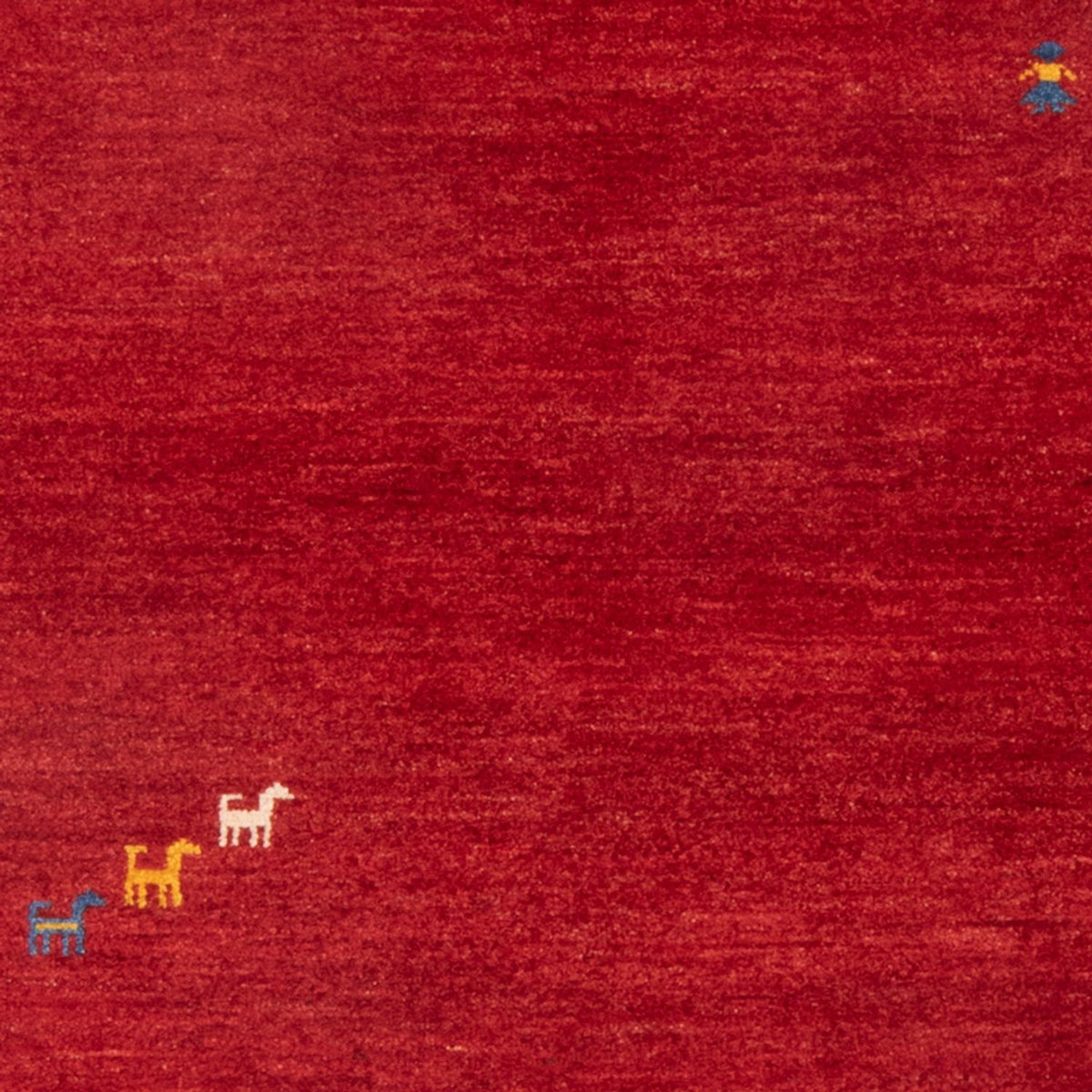 Gabbeh Rug - Perser - 145 x 103 cm - red