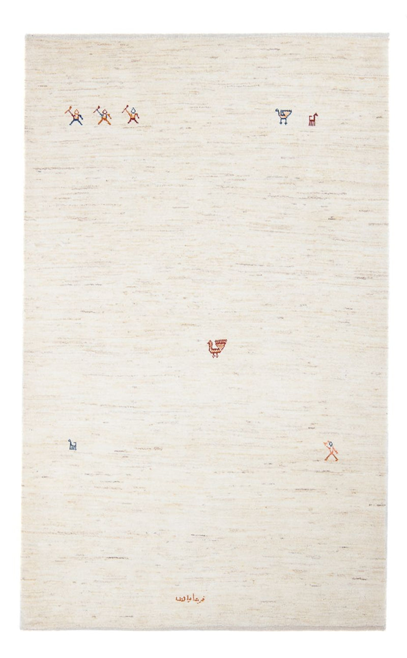 Gabbeh Rug - Perser - 189 x 122 cm - beige