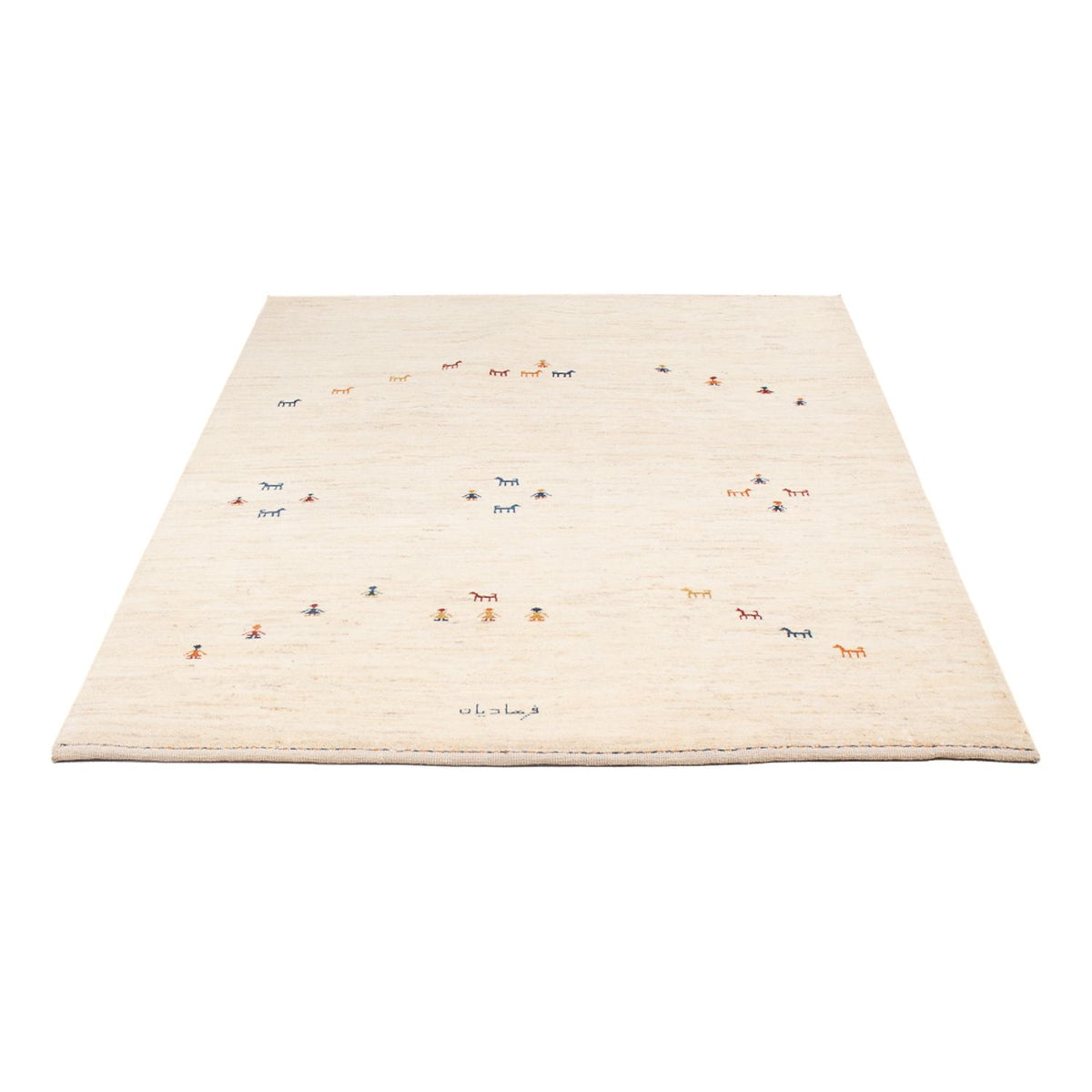 Gabbeh Rug - Perser - 178 x 126 cm - beige
