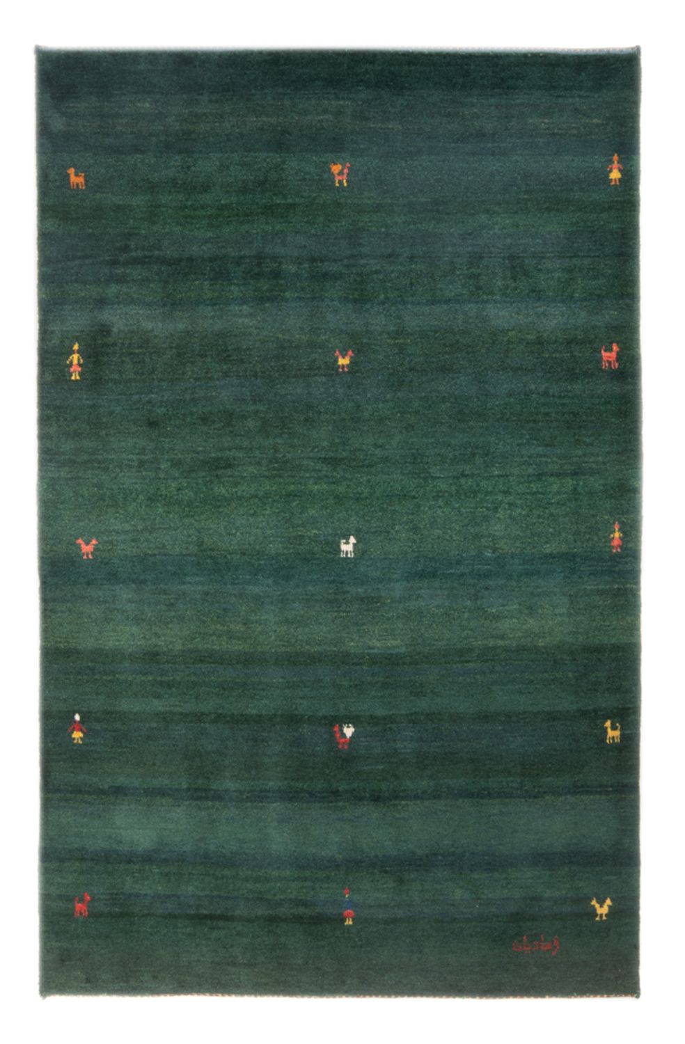 Gabbeh Rug - Perser - 183 x 113 cm - green