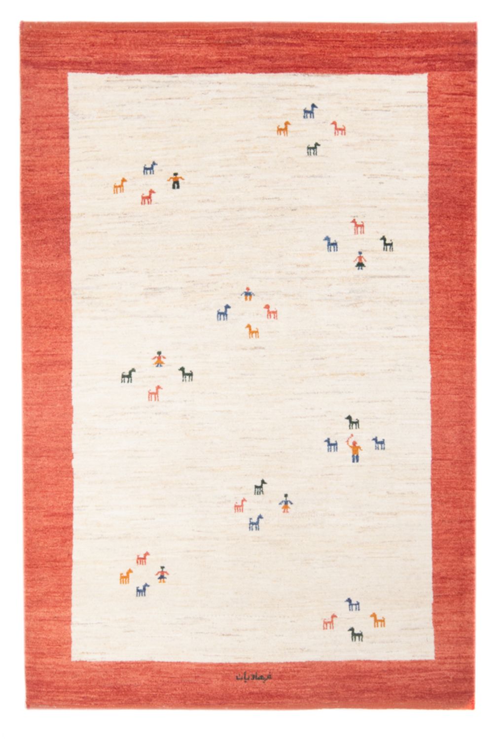 Gabbeh Rug - Perser - 177 x 120 cm - multicolored