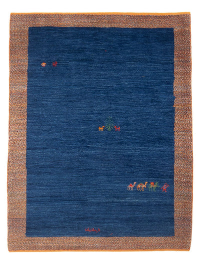 Persian Gabbeh Rug 124x175cm - Perserteppich Wollteppich