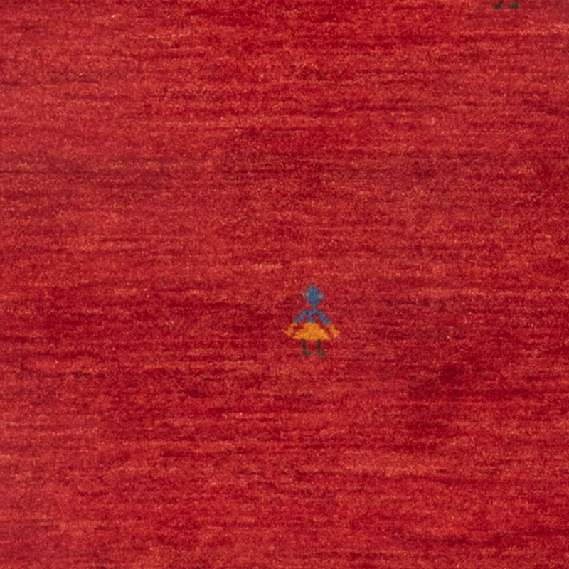 Gabbeh Rug - Perser - 145 x 96 cm - red