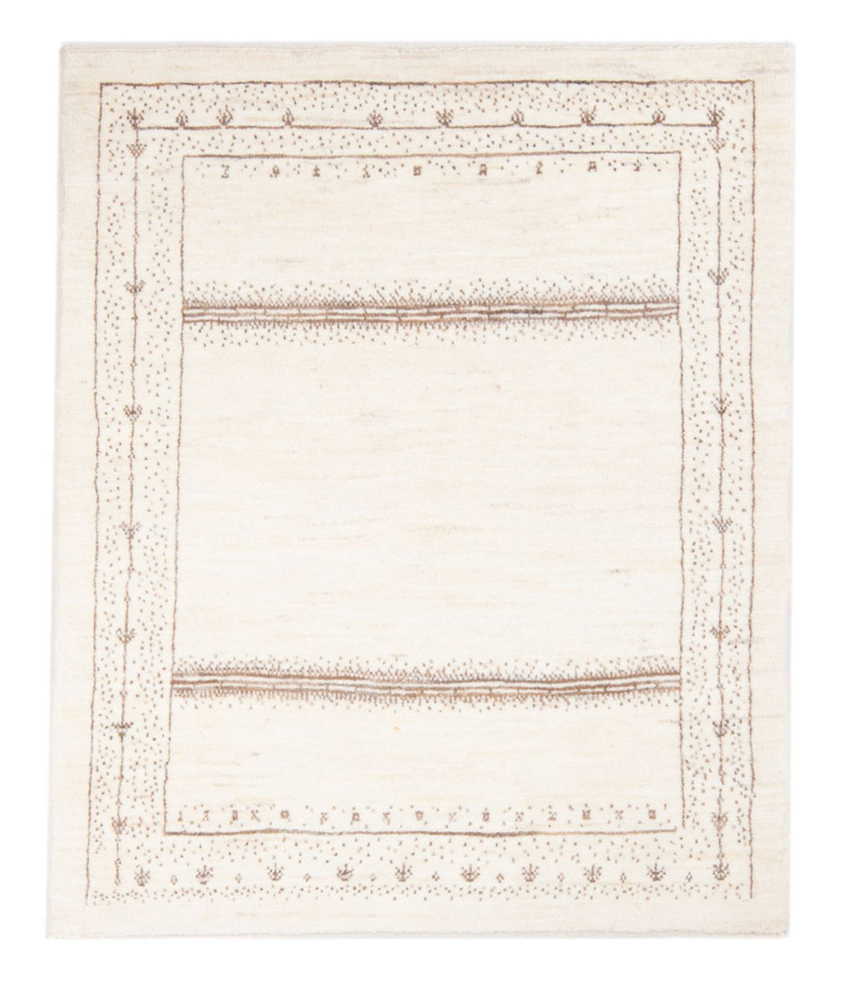 Gabbeh Rug - Perser - 142 x 100 cm - white