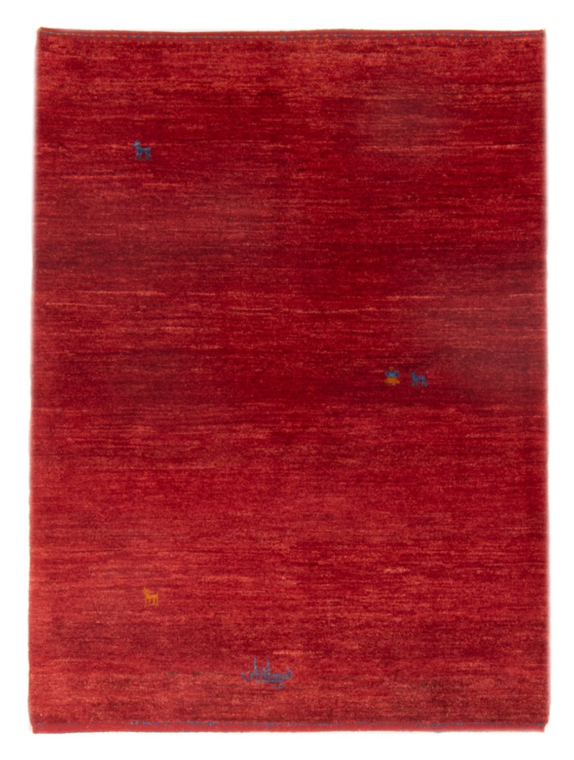 Gabbeh Rug - Perser - 147 x 101 cm - dark red