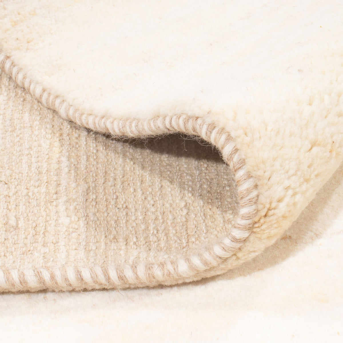 Gabbeh Rug - Perser - 193 x 152 cm - light beige