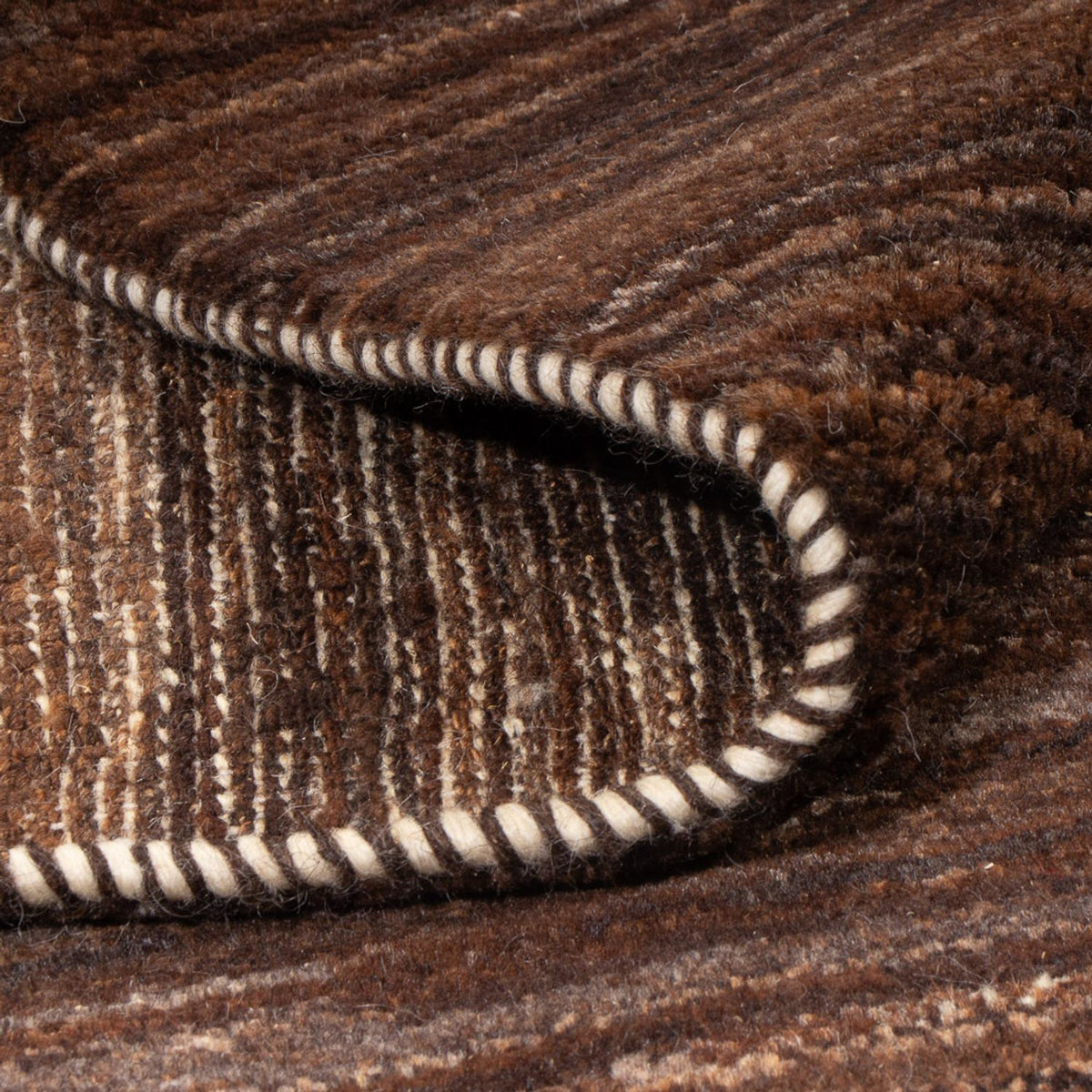 Gabbeh Rug - Perser - 192 x 160 cm - dark brown