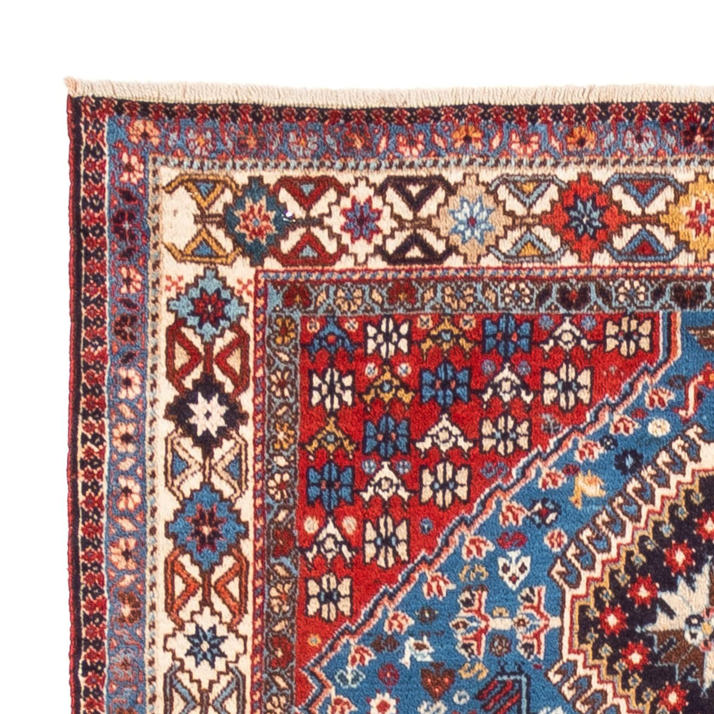 Gabbeh Persian Rug 242x198cm - Perserteppich Wollteppich