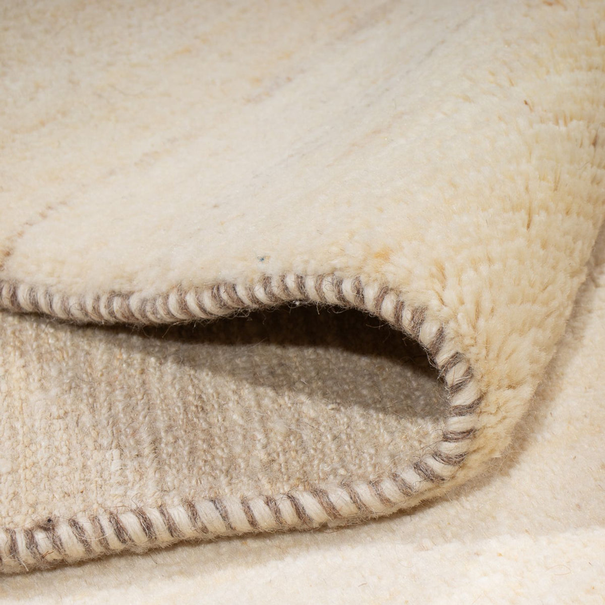 Gabbeh Rug - Perser - 246 x 175 cm - light beige