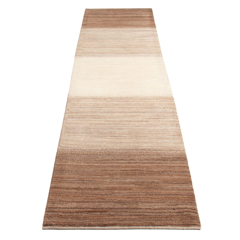 Runner Gabbeh Rug - Perser - 330 x 71 cm - natural