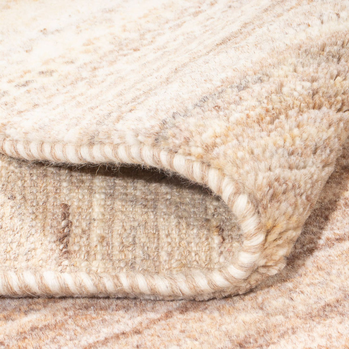 Runner Gabbeh Rug - Perser - 242 x 85 cm - natural