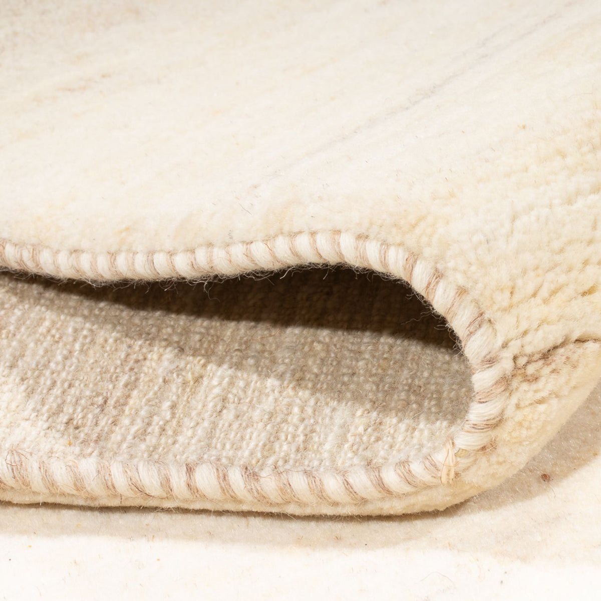 Gabbeh Rug - Perser - 243 x 172 cm - natural white