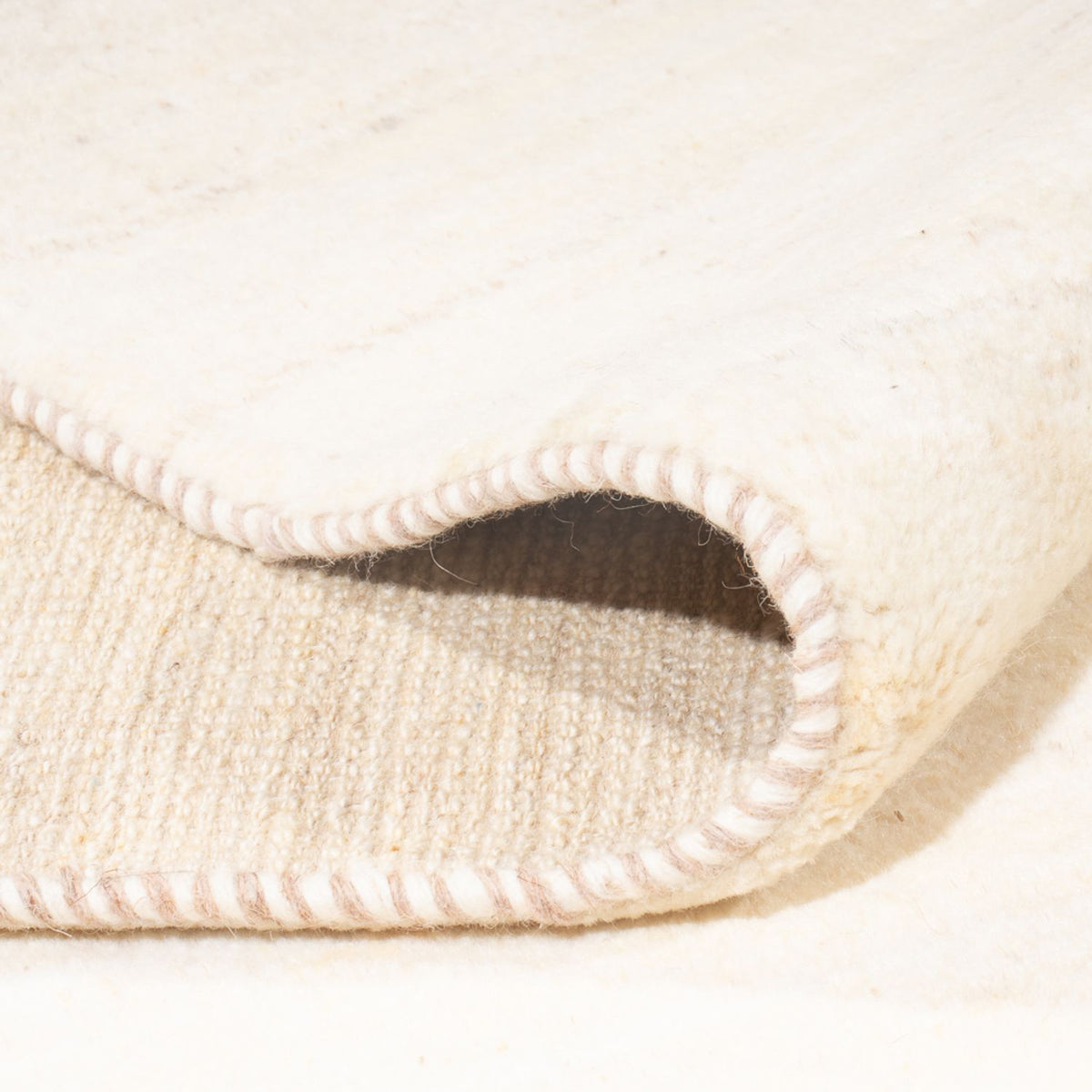 Gabbeh Rug - Perser - 252 x 190 cm - light beige