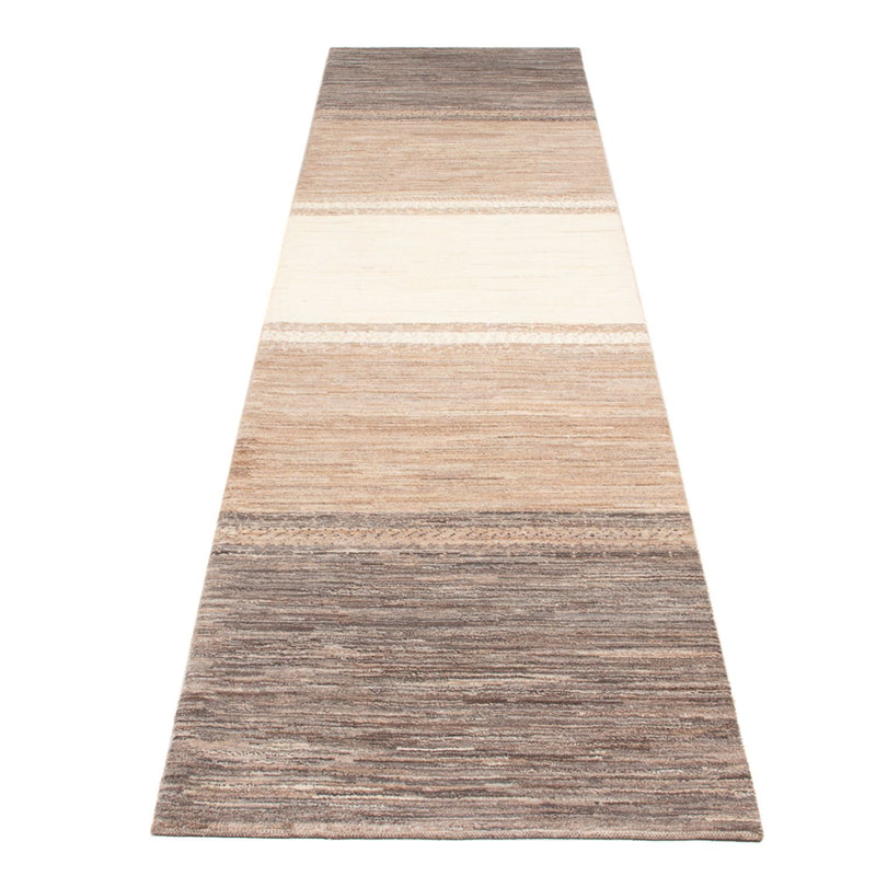 Runner Gabbeh Rug - Perser - 340 x 85 cm - natural