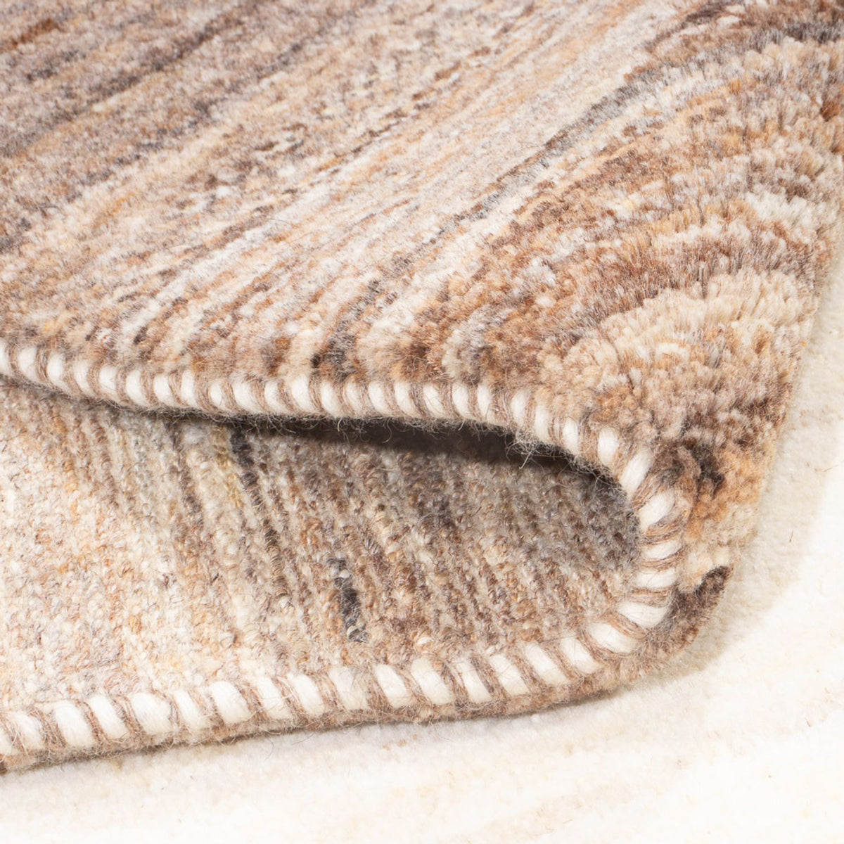 Runner Gabbeh Rug - Perser - 247 x 87 cm - natural