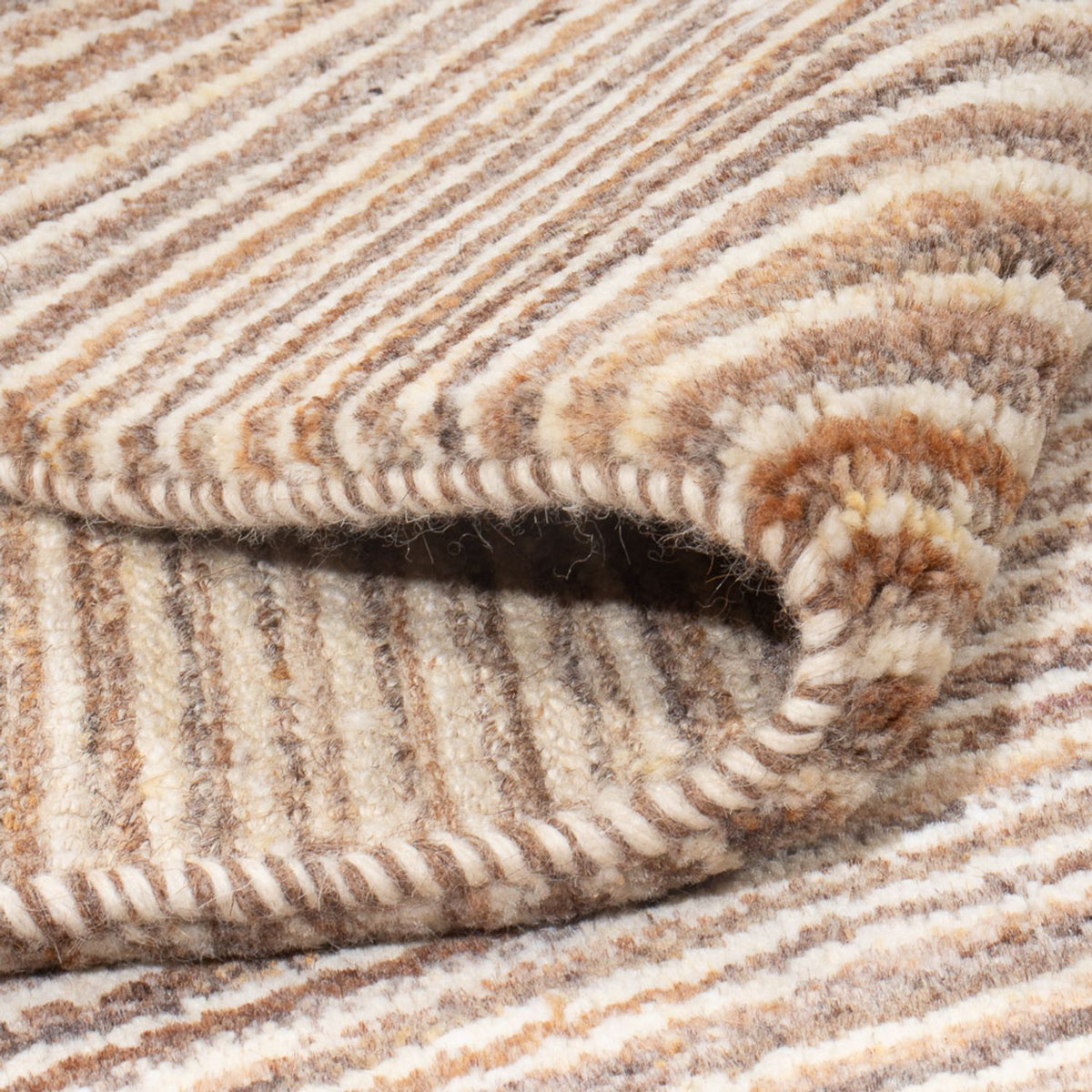 Gabbeh Rug - Perser - 244 x 214 cm - light brown