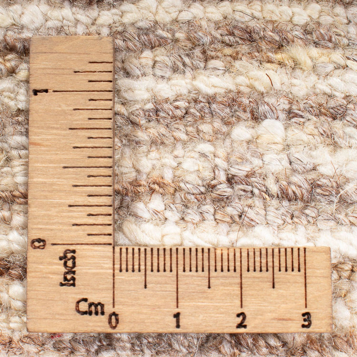 Gabbeh Rug - Perser - 194 x 151 cm - dark beige