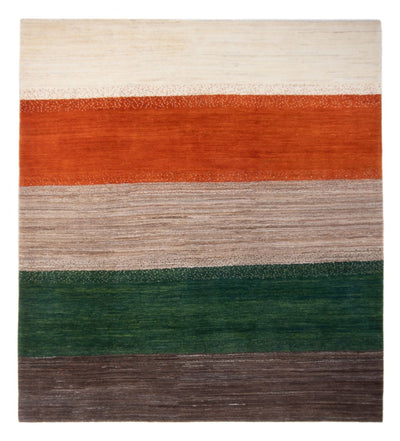 Persian Gabbeh Rug 214x238cm - Perserteppich Wollteppich