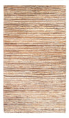 Persian Gabbeh Rug 59x96cm - Perserteppich Wollteppich - Rectangle / Dark Beige / 59 x 96 cm Rectangle