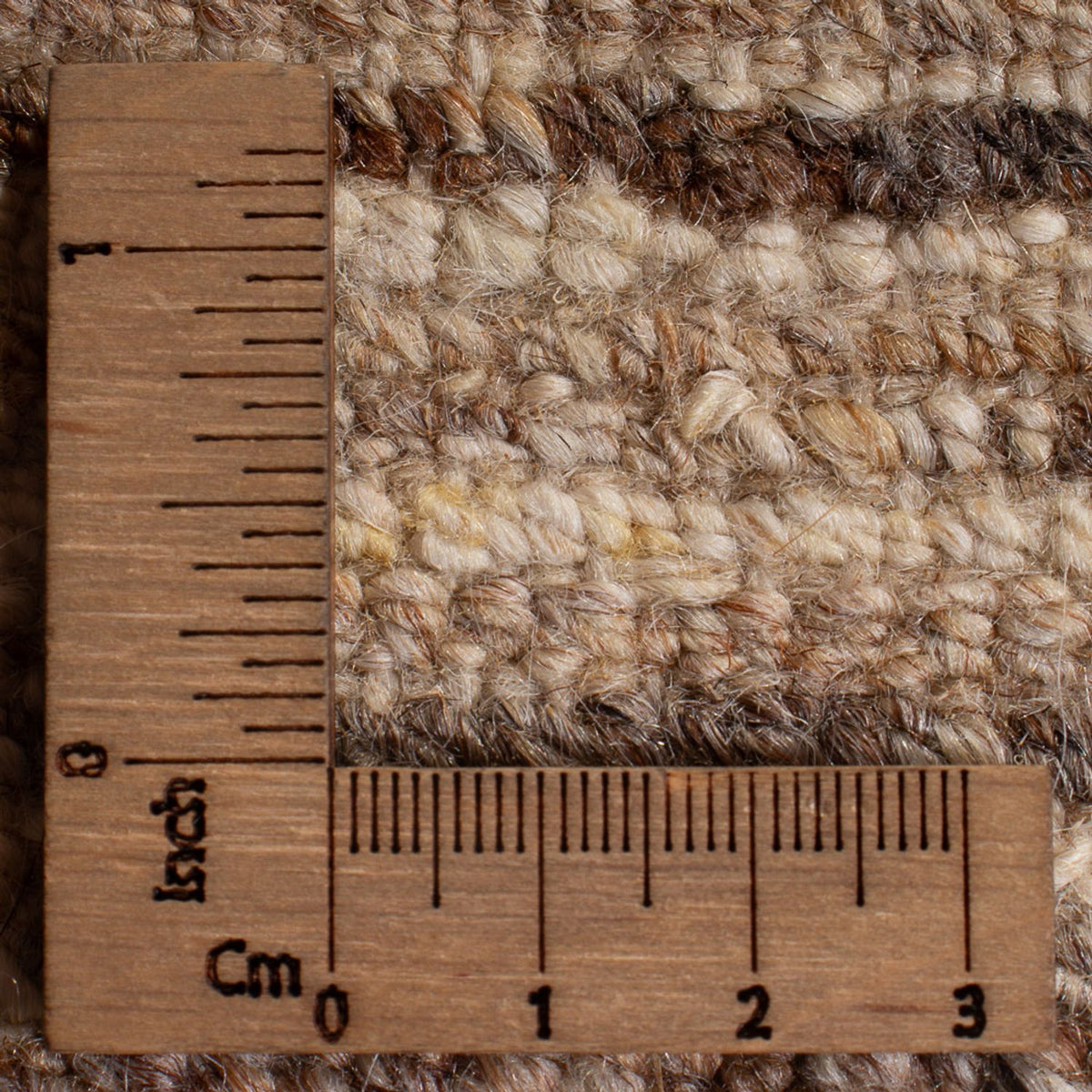 Gabbeh Rug - Perser - 145 x 110 cm - dark beige