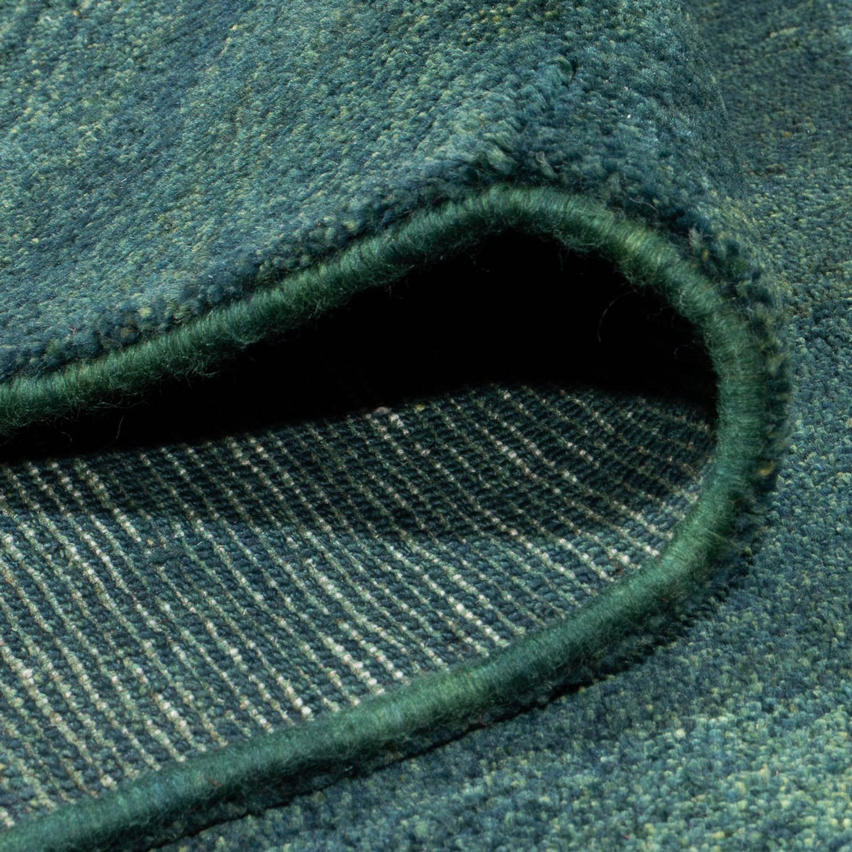 Gabbeh Rug - Perser - 380 x 335 cm - dark green