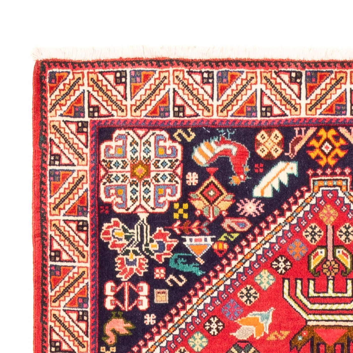 Runner Perser Rug - Nomadic - 200 x 82 cm - red