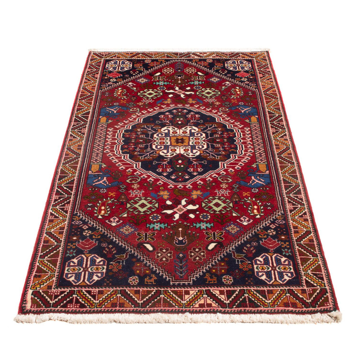 Perser Rug - Nomadic - 150 x 75 cm - red