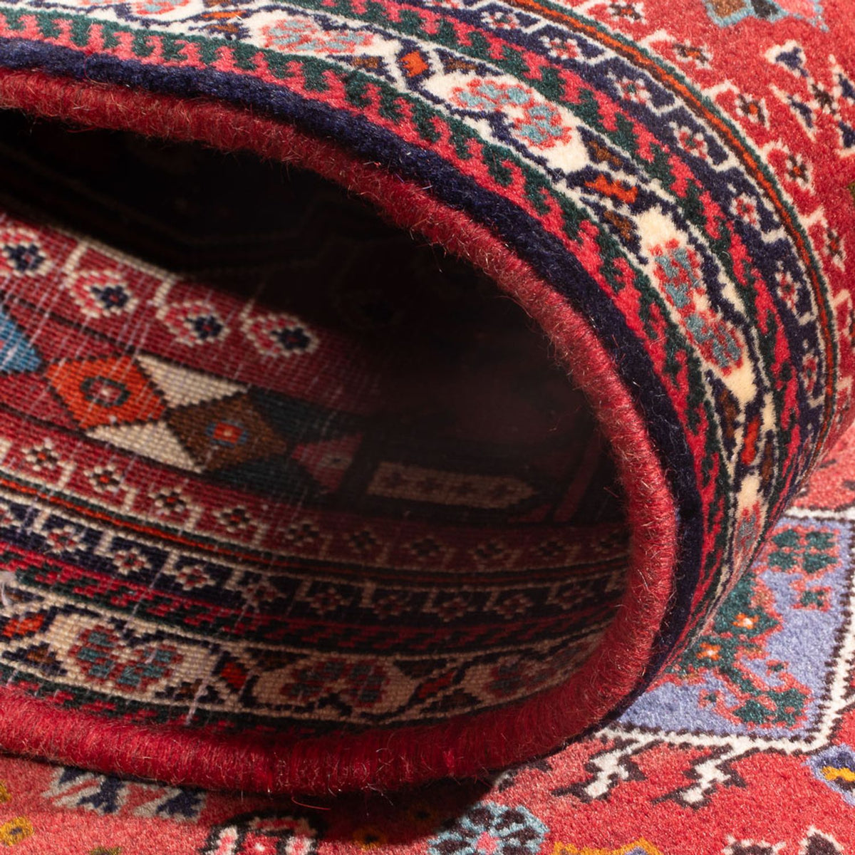 Perser Rug - Nomadic - 150 x 73 cm - red