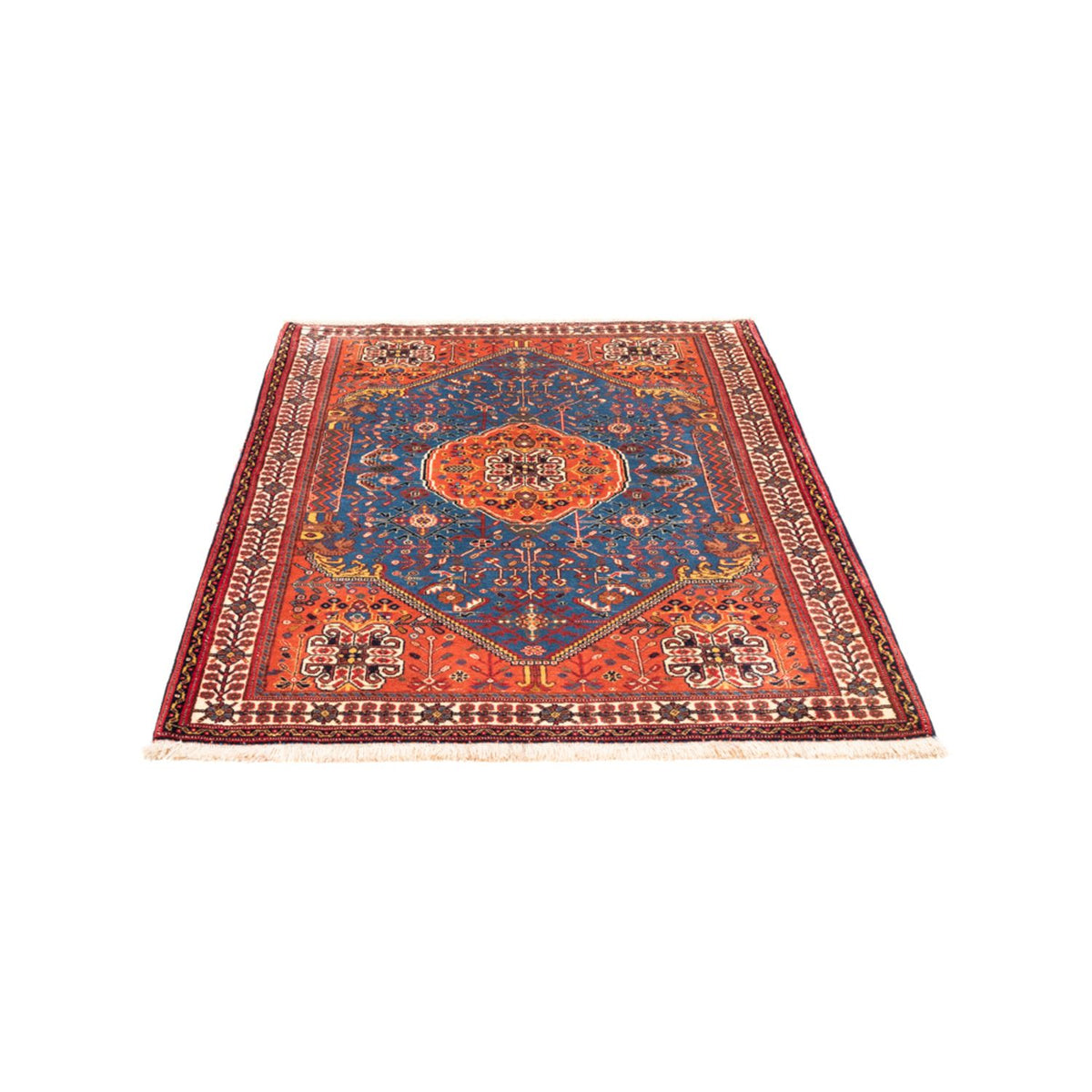 Perser Rug - Nomadic - 156 x 110 cm - blue