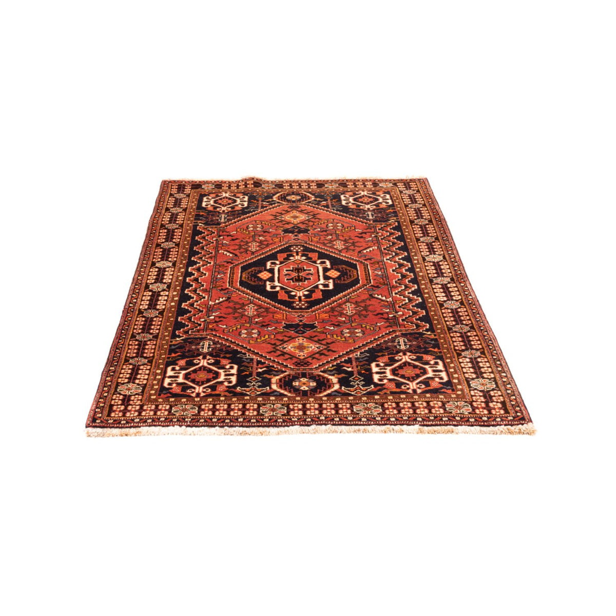 Perser Rug - Nomadic - 154 x 100 cm - rust