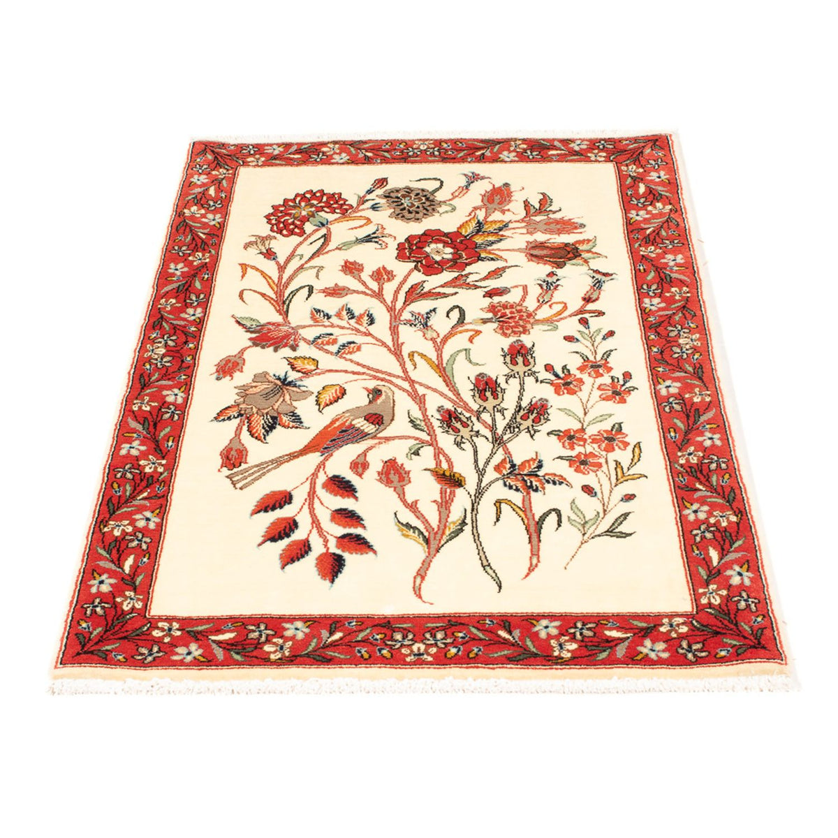 Perser Rug - Ghom - 107 x 65 cm - cream