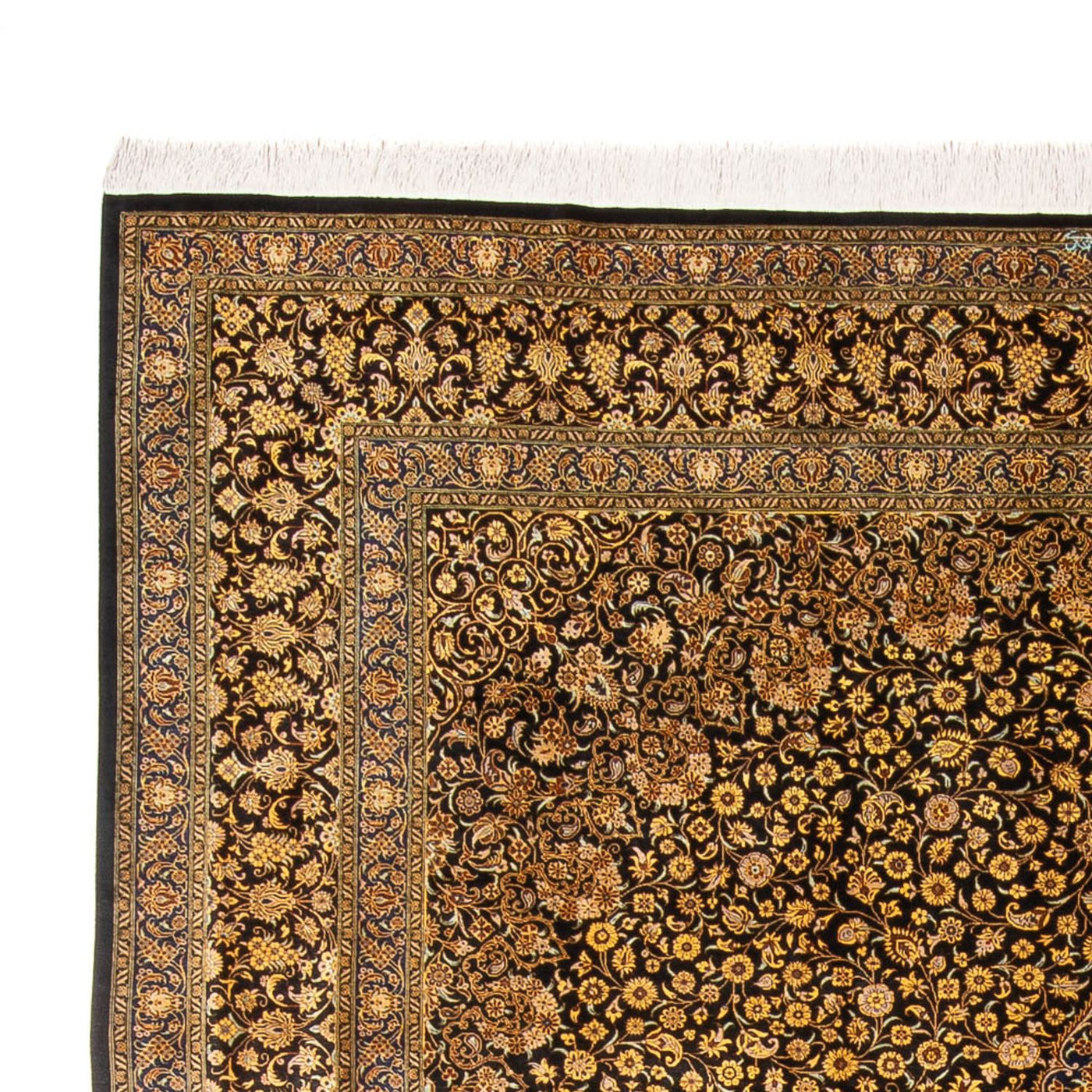 Qom Silk Rug 353x242cm - Persian Rugs