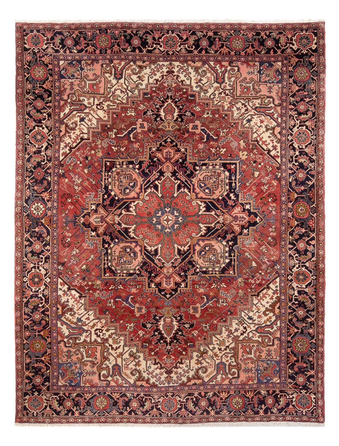 Perser Rug - Nomadic - 349 x 255 cm - light red