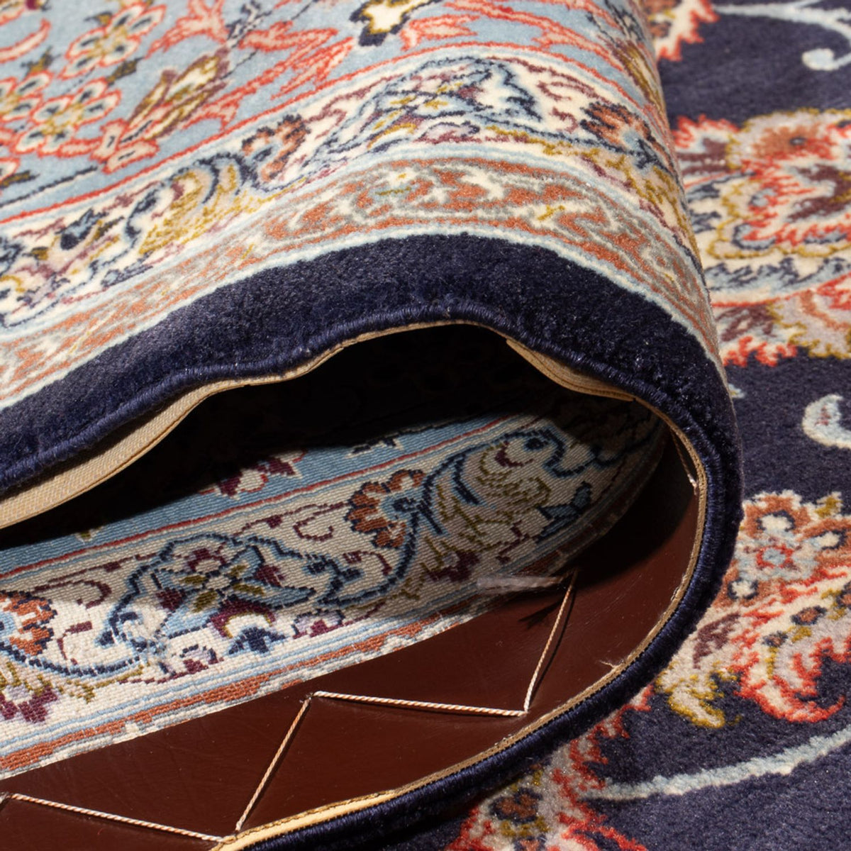 Perser Rug - Isfahan - Premium - 355 x 248 cm - dark blue