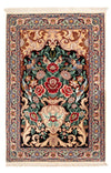 Isfahan Rug 70x105cm - Persian Rugs - Rectangle / Dark Blue / 70 x 105 cm Rectangle