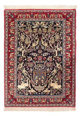 Perser Rug - Isfahan - Premium - 98 x 70 cm - dark blue