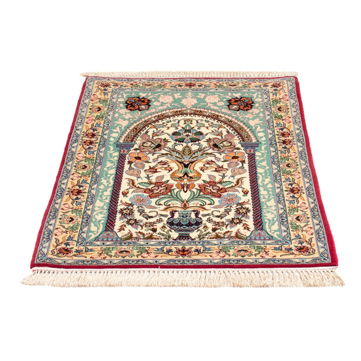 Perser Rug - Isfahan - Premium - 103 x 70 cm - green